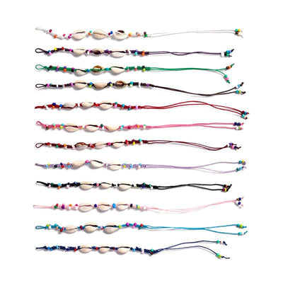 Friendship Bracelets - Woven Shells - Gift Arch