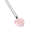 Gemstone Heart Shaped Pendant with 6 Interchangeable Stones - Gift Arch