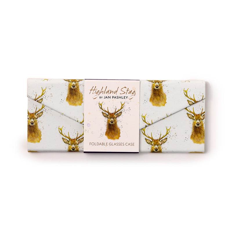 Jan Pashley Stag Foldable Glasses Case - Gift Arch