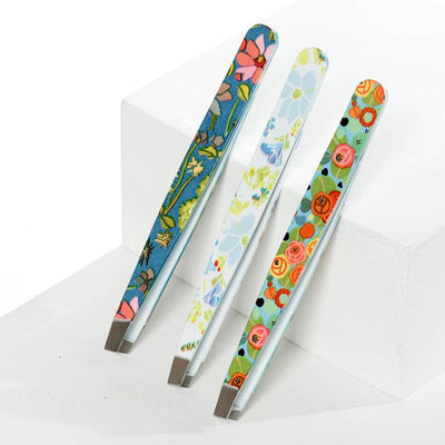 Julie Dodsworth Blue Botanical Tweezers - Gift Arch