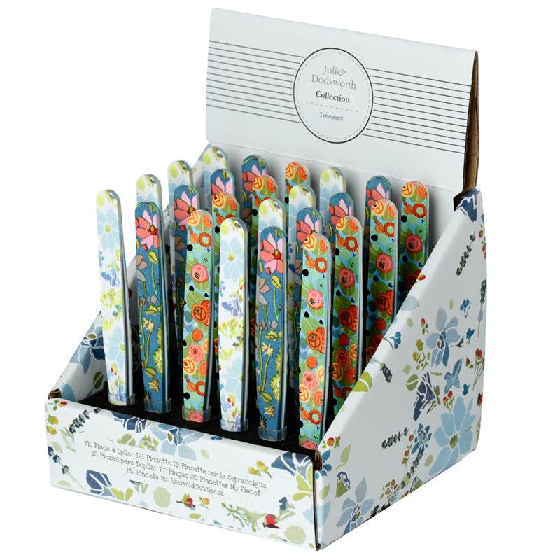 Julie Dodsworth Blue Botanical Tweezers - Gift Arch