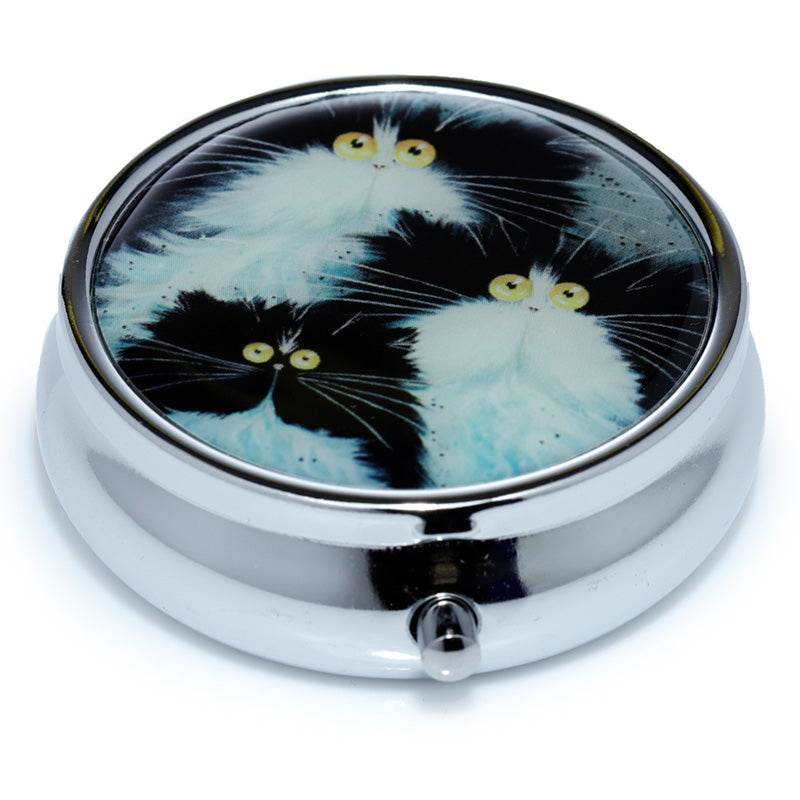 Kim Haskins Cats Pill Box - Gift Arch