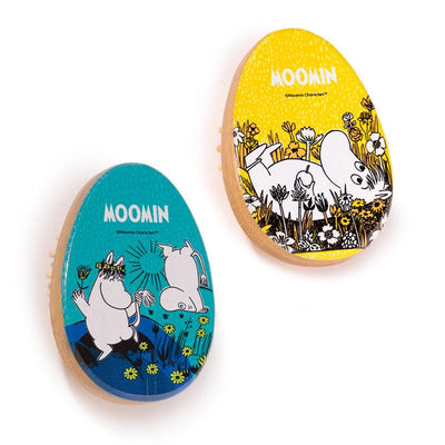 Moomin Shaped Bamboo Hair Brush - Gift Arch