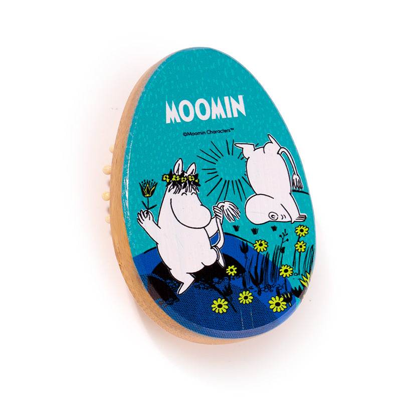 Moomin Shaped Bamboo Hair Brush - Gift Arch