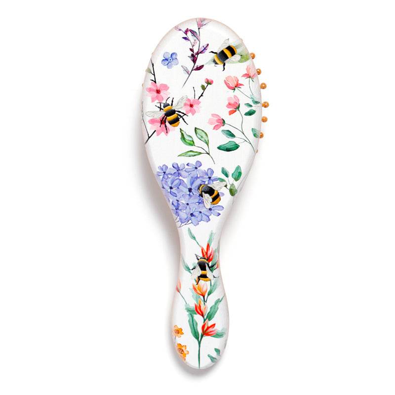 Nectar Meadows 100% Bamboo Hair Brush - Gift Arch