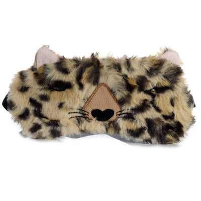Plush Adoramals Leopard Eye Mask - Gift Arch