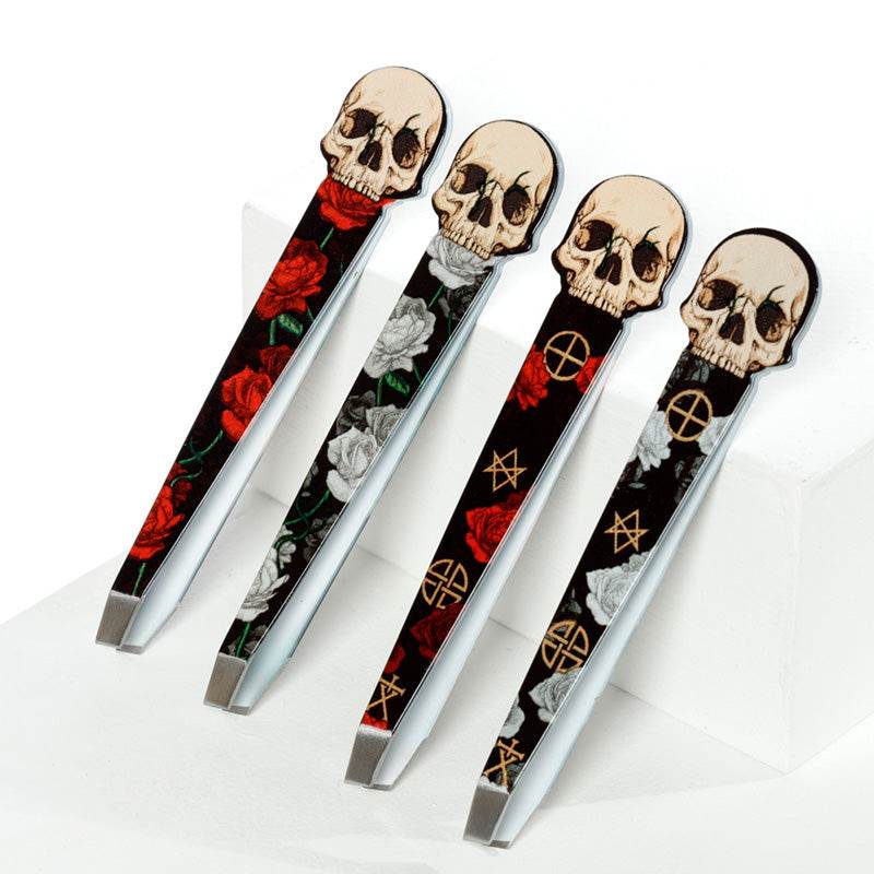 Skulls and Roses Shaped Tweezers - Gift Arch