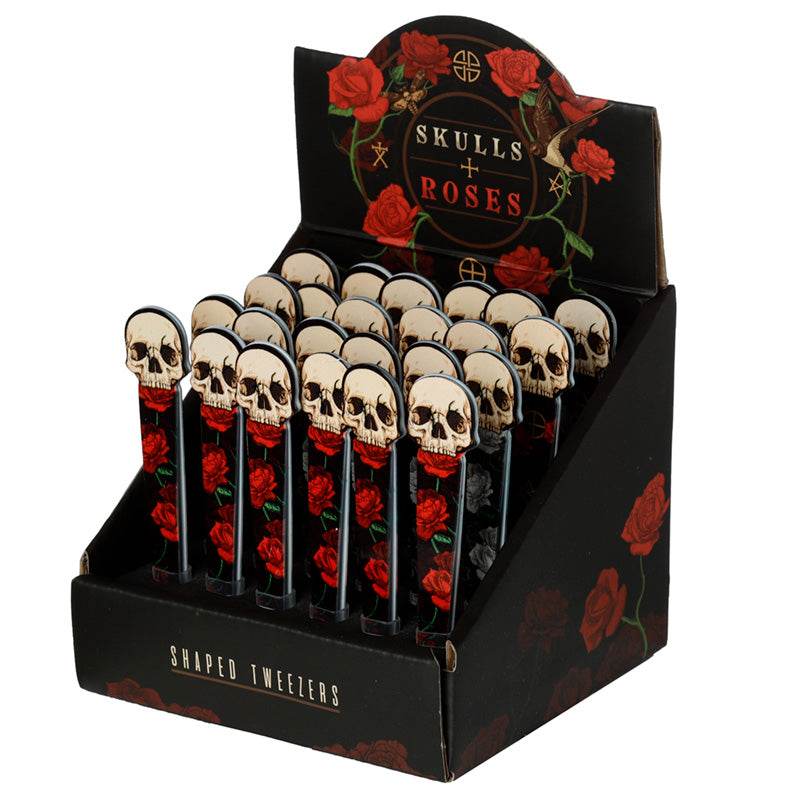 Skulls and Roses Shaped Tweezers - Gift Arch