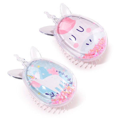 Unicorn Magic Shaped Glitter Hair Brush - Gift Arch