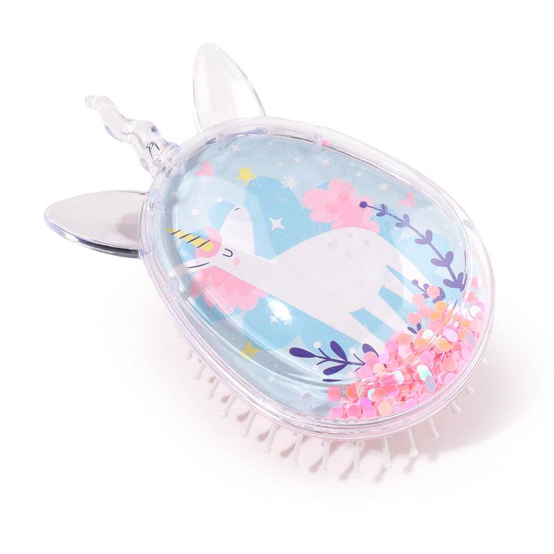 Unicorn Magic Shaped Glitter Hair Brush - Gift Arch