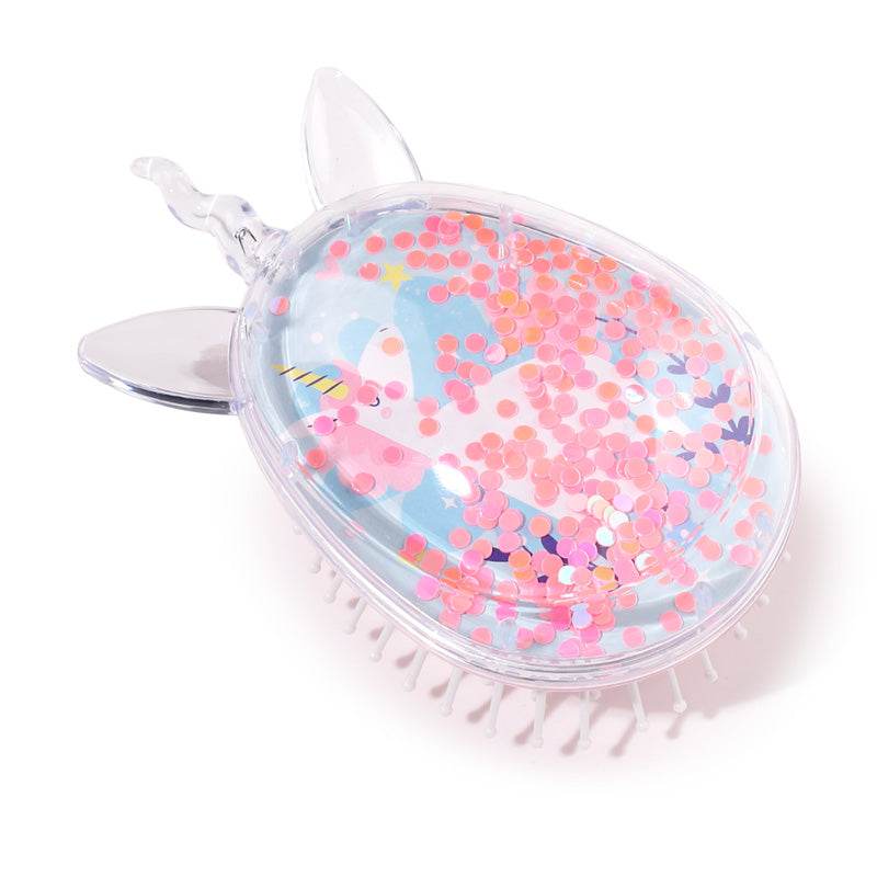 Unicorn Magic Shaped Glitter Hair Brush - Gift Arch