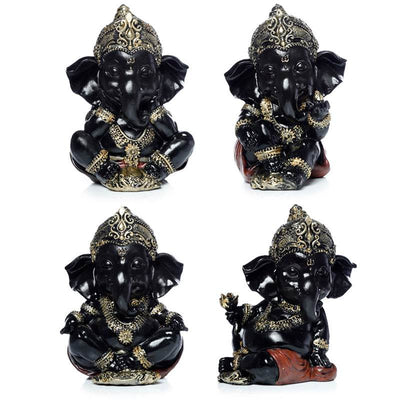 Black & Gold Ganesh - Gift Arch