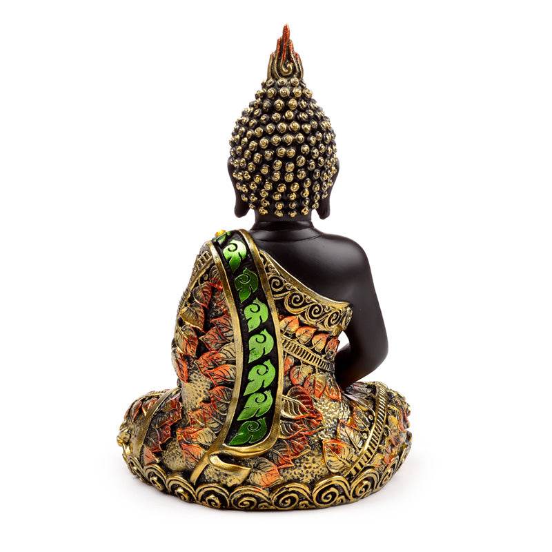 Black & Orange Gold Thai Buddha Contemplation - Gift Arch
