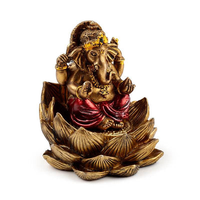Gold Ganesh & Lakshmi Lotus Set of 2 - Gift Arch