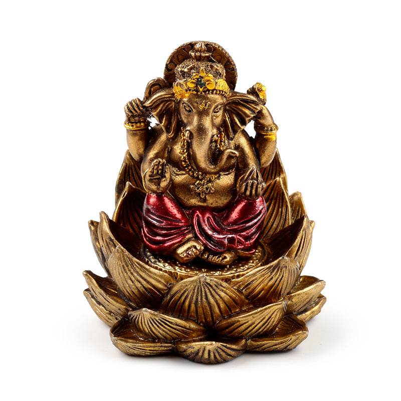 Gold Ganesh & Lakshmi Lotus Set of 2 - Gift Arch