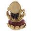 Gold & Red Ganesh Statue 16cm - Gift Arch