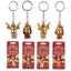 Lucky Buddha Glitter Keyring - Gift Arch