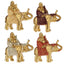 Lucky Buddha Sitting on Glitter Elephant - Gift Arch