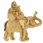 Lucky Buddha Sitting on Glitter Elephant - Gift Arch