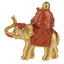 Lucky Buddha Sitting on Glitter Elephant - Gift Arch