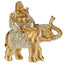 Lucky Buddha Sitting on Glitter Elephant - Gift Arch