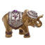 Metallic Glitter Lucky Elephant Incense Stick Holder - Gift Arch