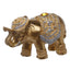 Metallic Glitter Lucky Elephant Incense Stick Holder - Gift Arch
