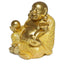 Mini Lucky Glitter Chinese Laughing Buddha 8cm - Gift Arch