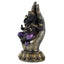 Purple, Gold & Black Ganesh in Hand - Gift Arch