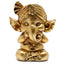 Set of 3 Gold Ganesh Hear No Speak No See No Evil - Gift Arch