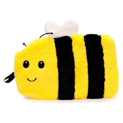 Bumble Bee 650ml Hot Water Bottle with Plush Cover - Gift Arch