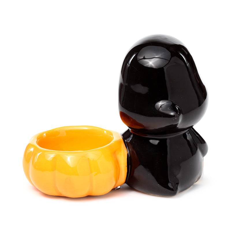 Ceramic Skull Boy Tea Light Candle Holder - Gift Arch