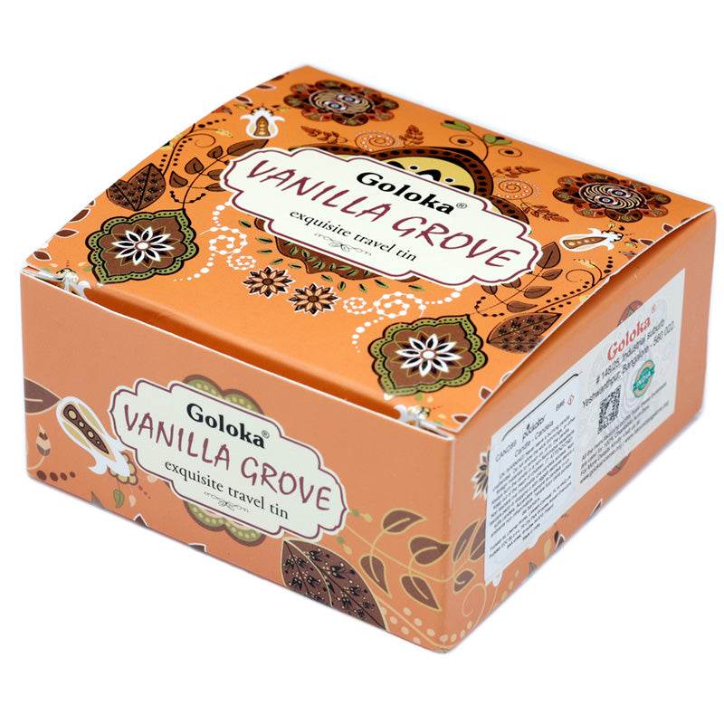 Goloka Vanilla Grove Wax Candle Tin - Gift Arch