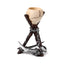 Skull Head with Scythe Tripod Tea Light Candle Holder - Gift Arch