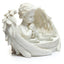 White Cherub 3 Tea Light Candle Holder - Gift Arch