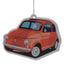 Orange Retro Red Fiat 500 Air Freshener - Gift Arch