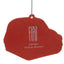 Orange Retro Red Fiat 500 Air Freshener - Gift Arch