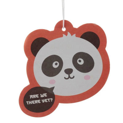 Raspberry Adoramals Panda Air Freshener - Gift Arch