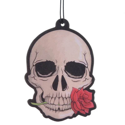 Rose Gothic Skulls and Roses Air Freshener - Gift Arch