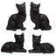 Black Cat Sofa World Figures - Gift Arch