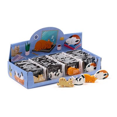 Cat Nap Time Eraser - Gift Arch