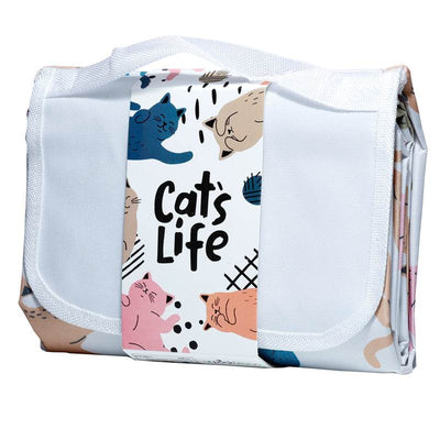 Cat's Life Picnic Blanket - Gift Arch