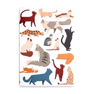 Feline Fine Cats (New) Recycled Paper A5 Notebook - Gift Arch