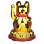 Maneki Neko Golden Lucky Waving Cat Solar Pal - Gift Arch