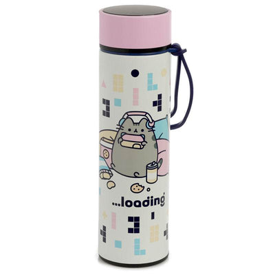 Pusheen Cat Gaming Hot & Cold Digital Thermometer Bottle - Gift Arch