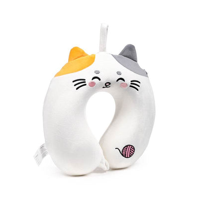 Relaxeazzz Lola the Cat Adoramals Plush Memory Foam Travel Pillow - Gift Arch