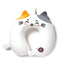 Relaxeazzz Lola the Cat Adoramals Plush Memory Foam Travel Pillow - Gift Arch