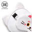 Relaxeazzz Maneki Neko Lucky Cat Plush Travel Pillow & Eye Mask - Gift Arch