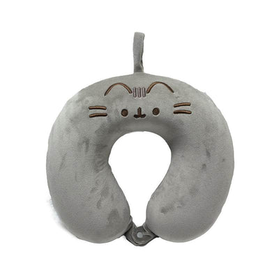 Relaxeazzz Pusheen the Cat Plush Memory Foam Travel Pillow - Gift Arch