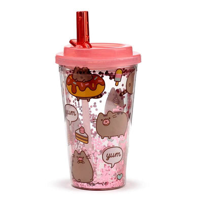 Shatterproof Pusheen Foodie Double Walled Cup & Straw - Gift Arch